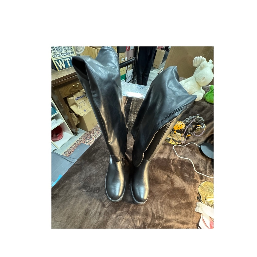 Azalea Wand Thigh High Surgical Boots size 8.5 - Picture 4 of 12